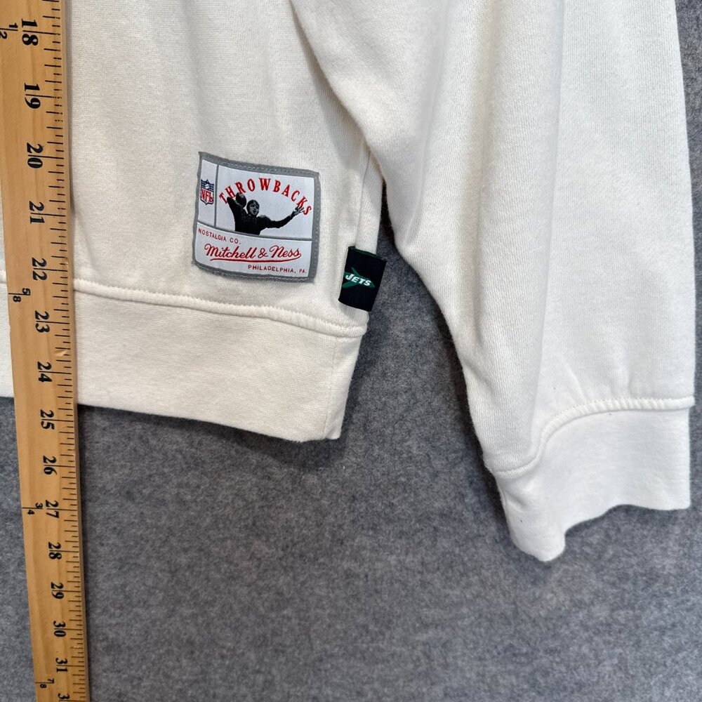 Mitchell & Ness New York Jets Throwbacks Logo Sweatshirt Womens XL 60s NEW‎ NWT - Picture 7 of 10